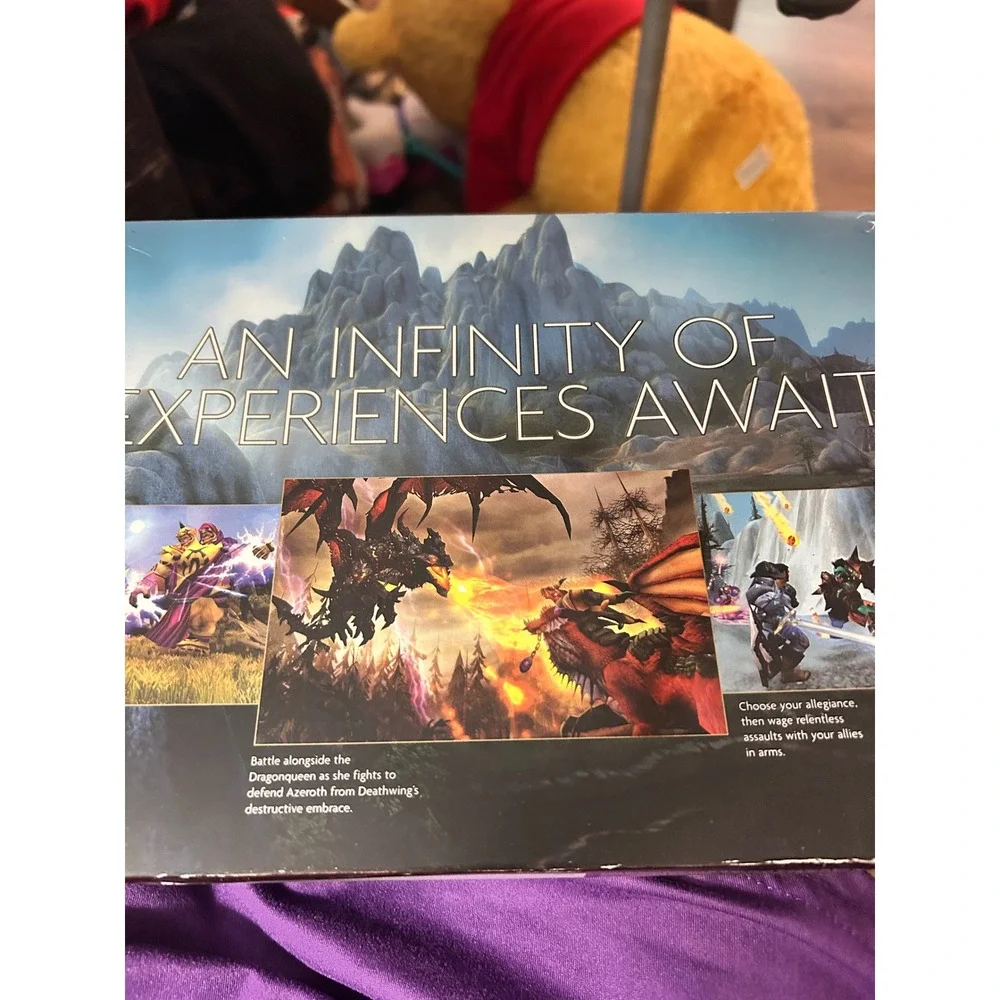 World of Warcraft PC Mac Blizzard Entertainment Retail Box with‎ Guides Discs